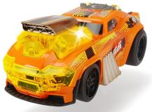 Машинка Демон скорости моторизированная  25см оранжевая свет звук  Dickie Toys 3764008